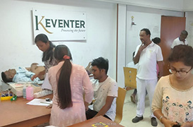 Industry Educational Visit at Keventer